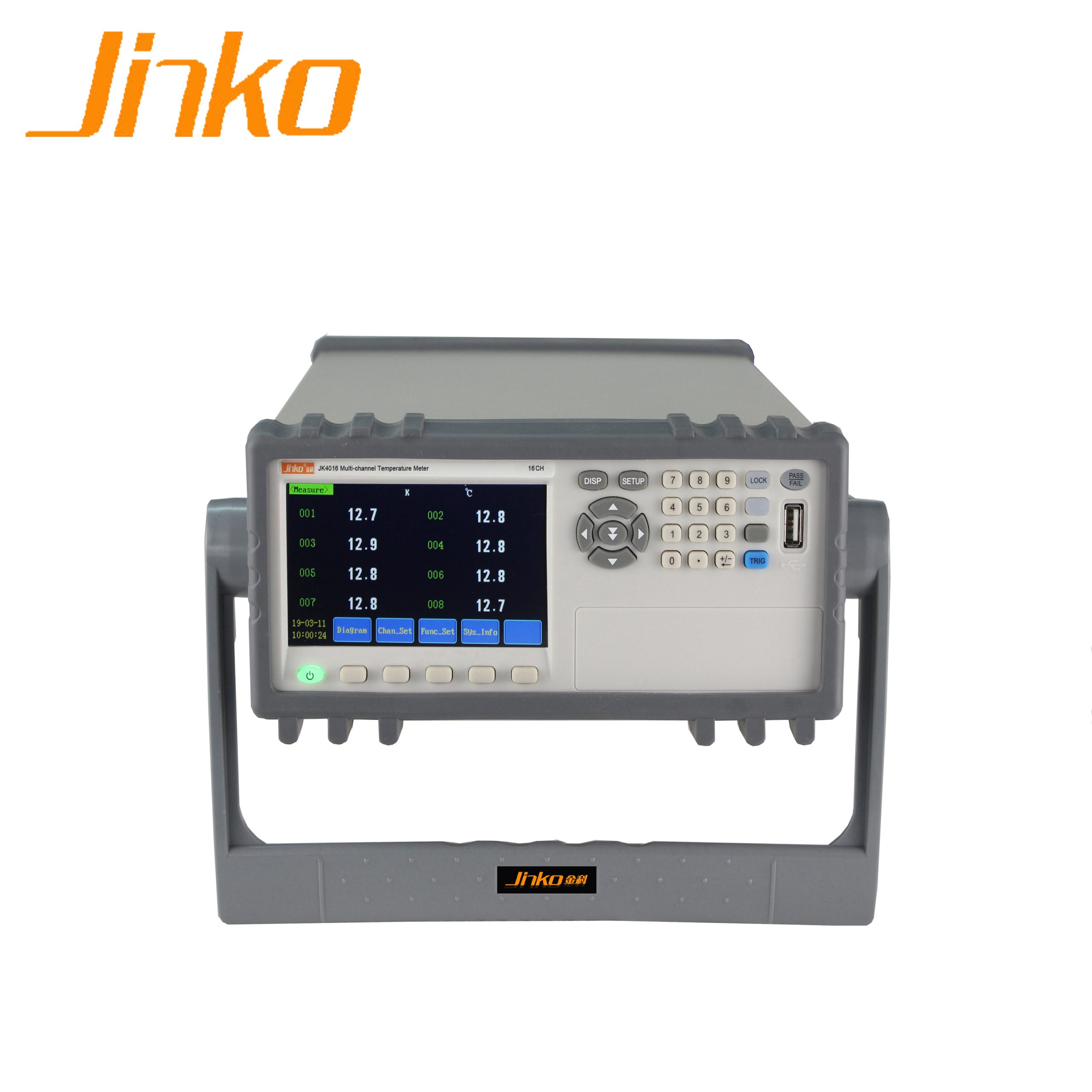 Medidor de Temperatura Multicanal JK4016 de Jinko, Gran Venta