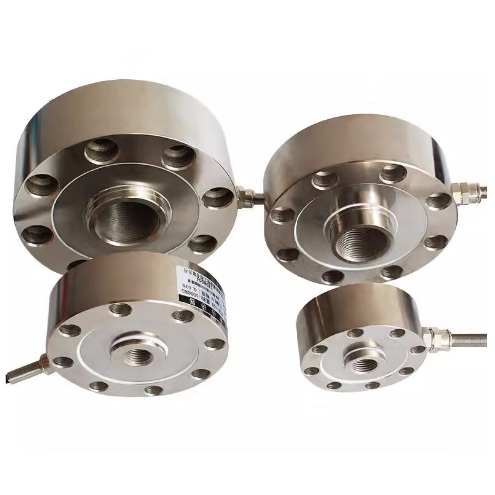 Celda de carga 100/200/300/400/500t toneladas de compresión sensor de presión tipo radios redondos máquina de prueba Escala de tolva CALT