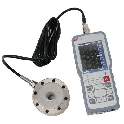Instrumento portátil de medición de fuerza, tensión y presión, herramienta digital con alarma y captura de datos de picos (1920 veces/s) con pantalla LCD.