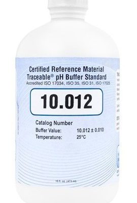 Estándar de tampón de pH 4282 trazable, pH 10,012, transparente