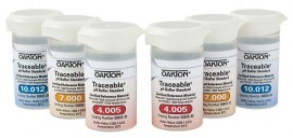 Kit de solución tampón surtida de un solo uso trazable OAKTON WD-98767-73, transparente