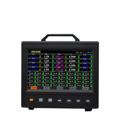 Registrador multicanal de temperatura y potencia JK9200